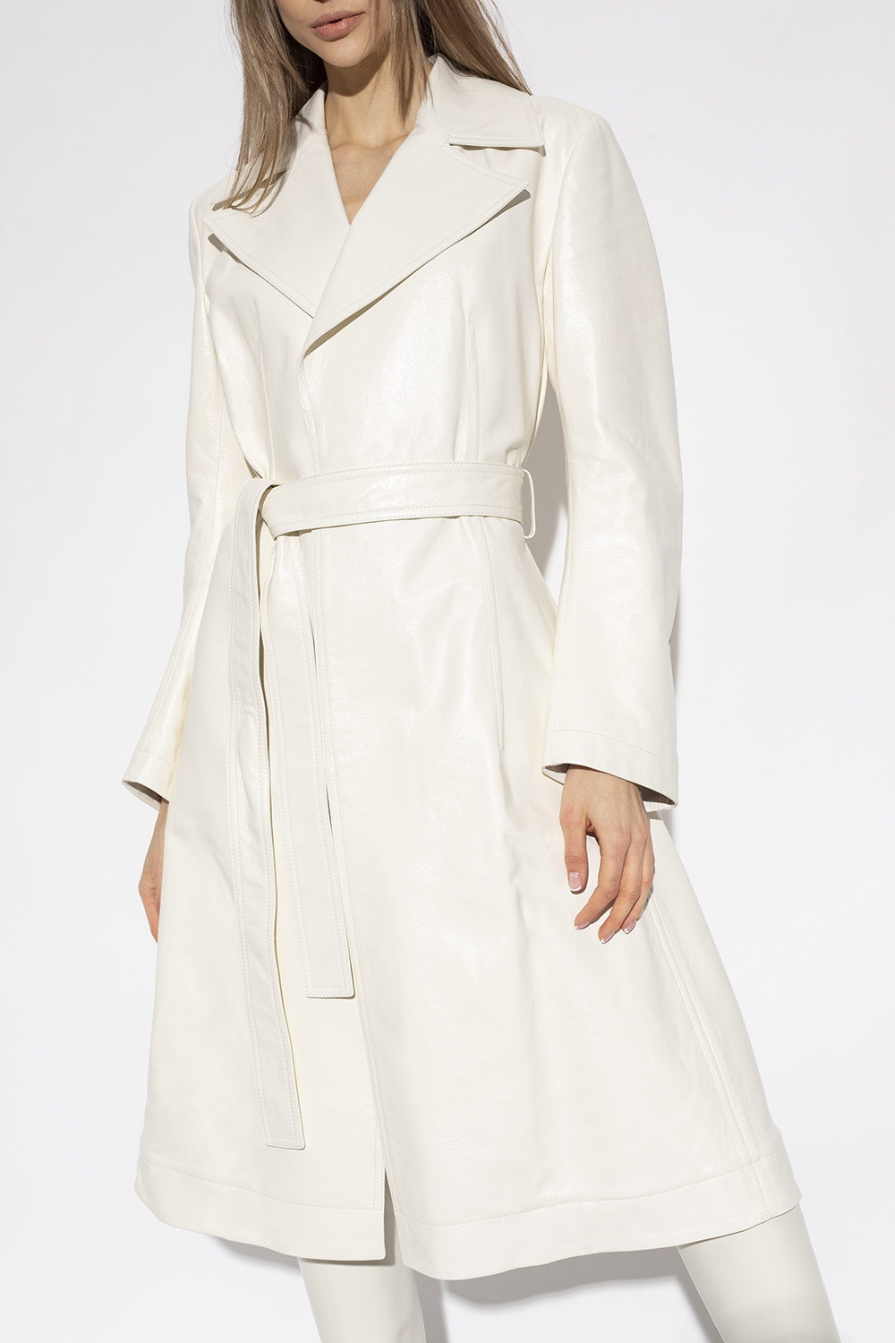 Bottega Veneta Leather coat