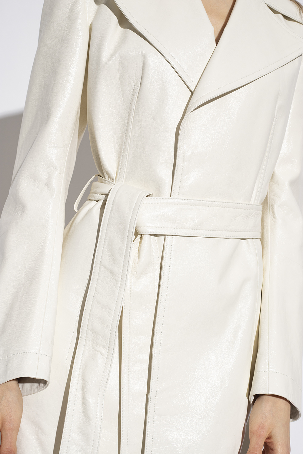 Bottega Veneta Leather coat