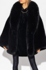Saint Laurent BLACK Faux fur jacket