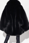 Saint Laurent BLACK Faux fur jacket