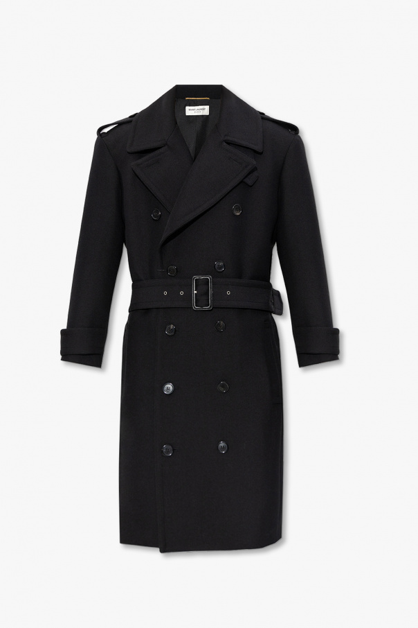 Saint Laurent Wool trench coat