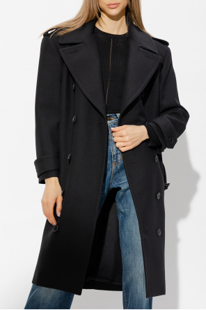 Saint Laurent Wool trench coat