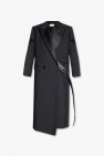 Alexander McQueen Coat with leather belt