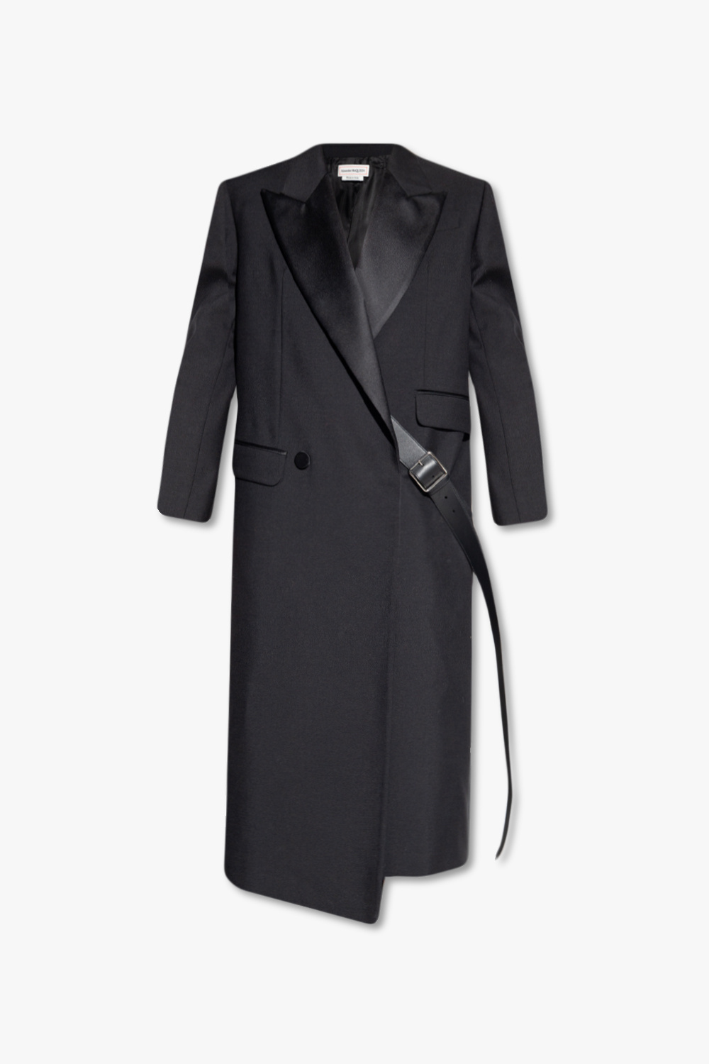 Alexander McQueen Coat with leather belt