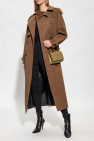 Saint Laurent BROWN Double-breasted trench coat