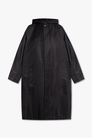 Hooded coat od Balenciaga