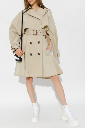 Double-breasted trench coat od Alexander McQueen
