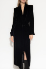 Saint Laurent BLACK Velvet coat