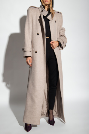 Saint Laurent Long wool coat