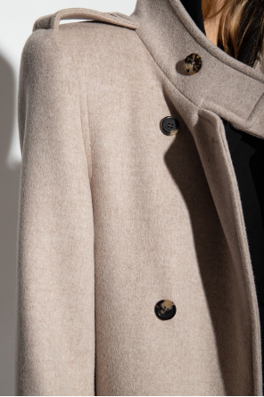 Saint Laurent Long wool coat