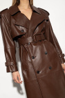 Saint Laurent Leather trench coat