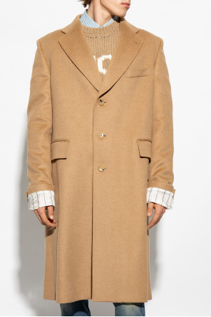 Gucci Camel wool coat