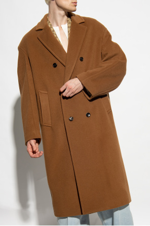 gucci Ring Double-breasted wool coat