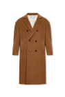 Gucci BROWN Double-breasted wool coat