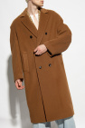 Gucci BROWN Double-breasted wool coat