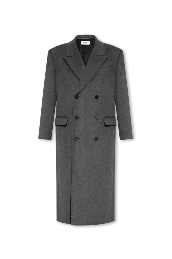 Wool coat od Saint Laurent