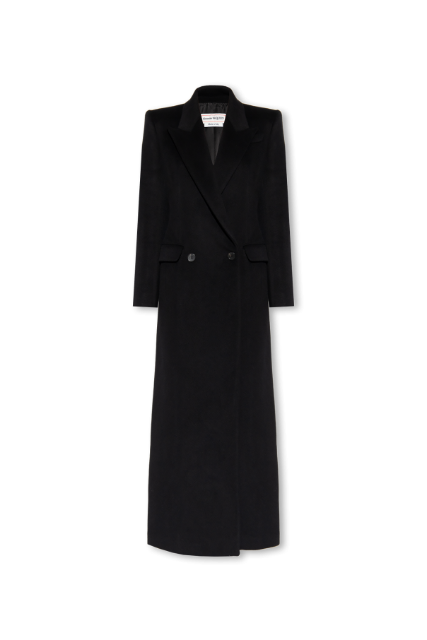 Cashmere coat od Alexander McQueen