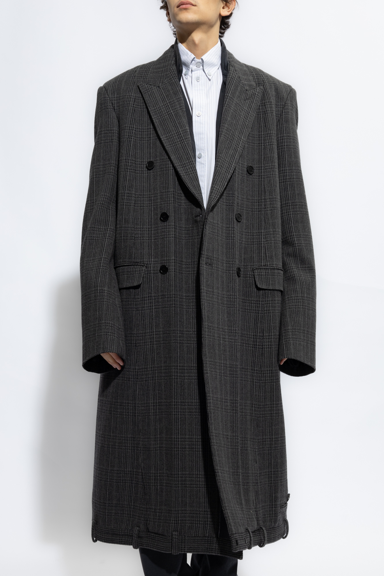 Balenciaga Wool double-breasted coat