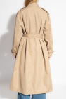 Gucci beige Coat with Web stripe