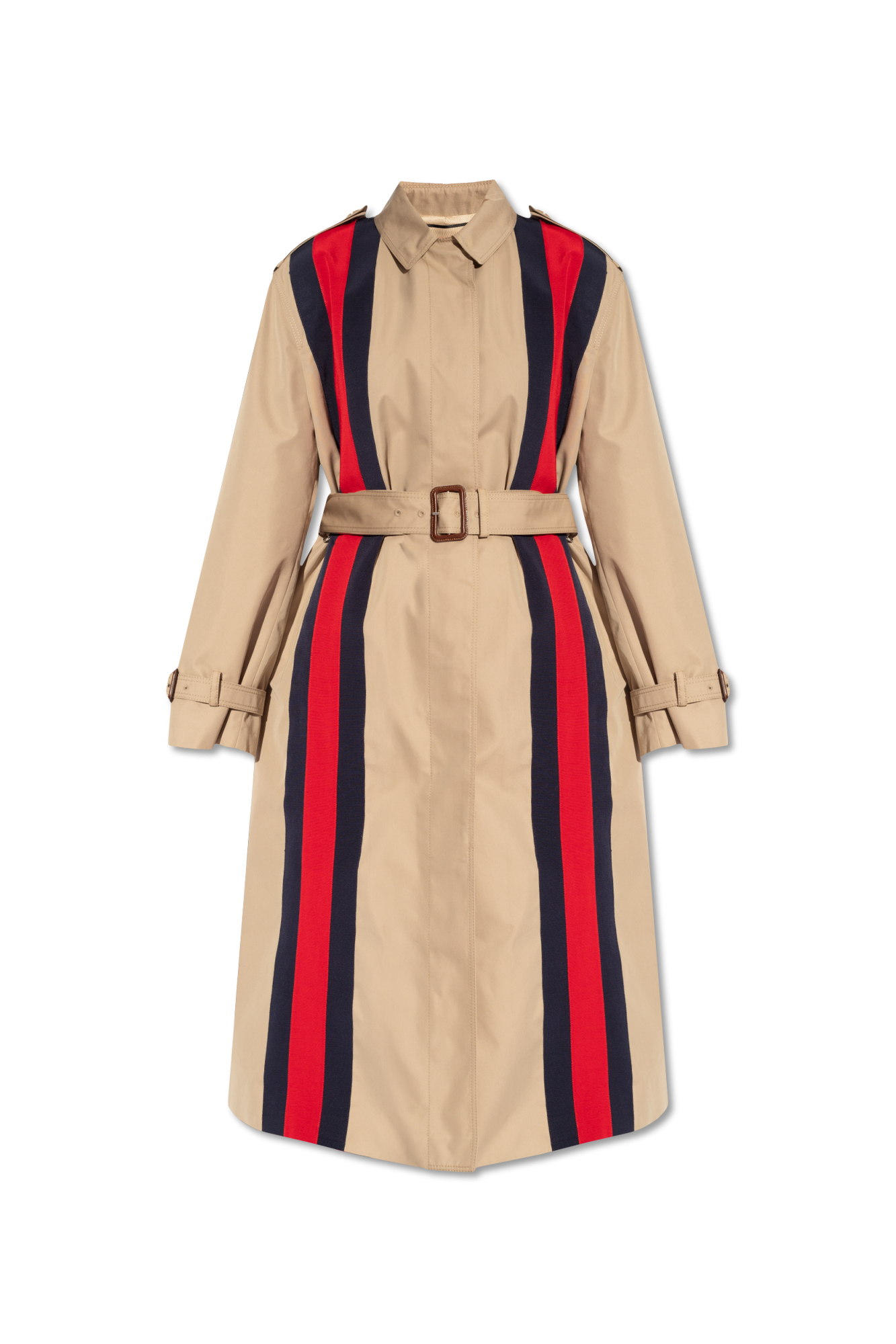 Gucci Coat with Web stripe