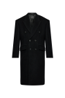 Balenciaga BLACK Double-breasted cashmere coat