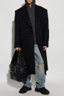 Balenciaga BLACK Double-breasted cashmere coat