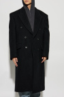 Balenciaga BLACK Double-breasted cashmere coat