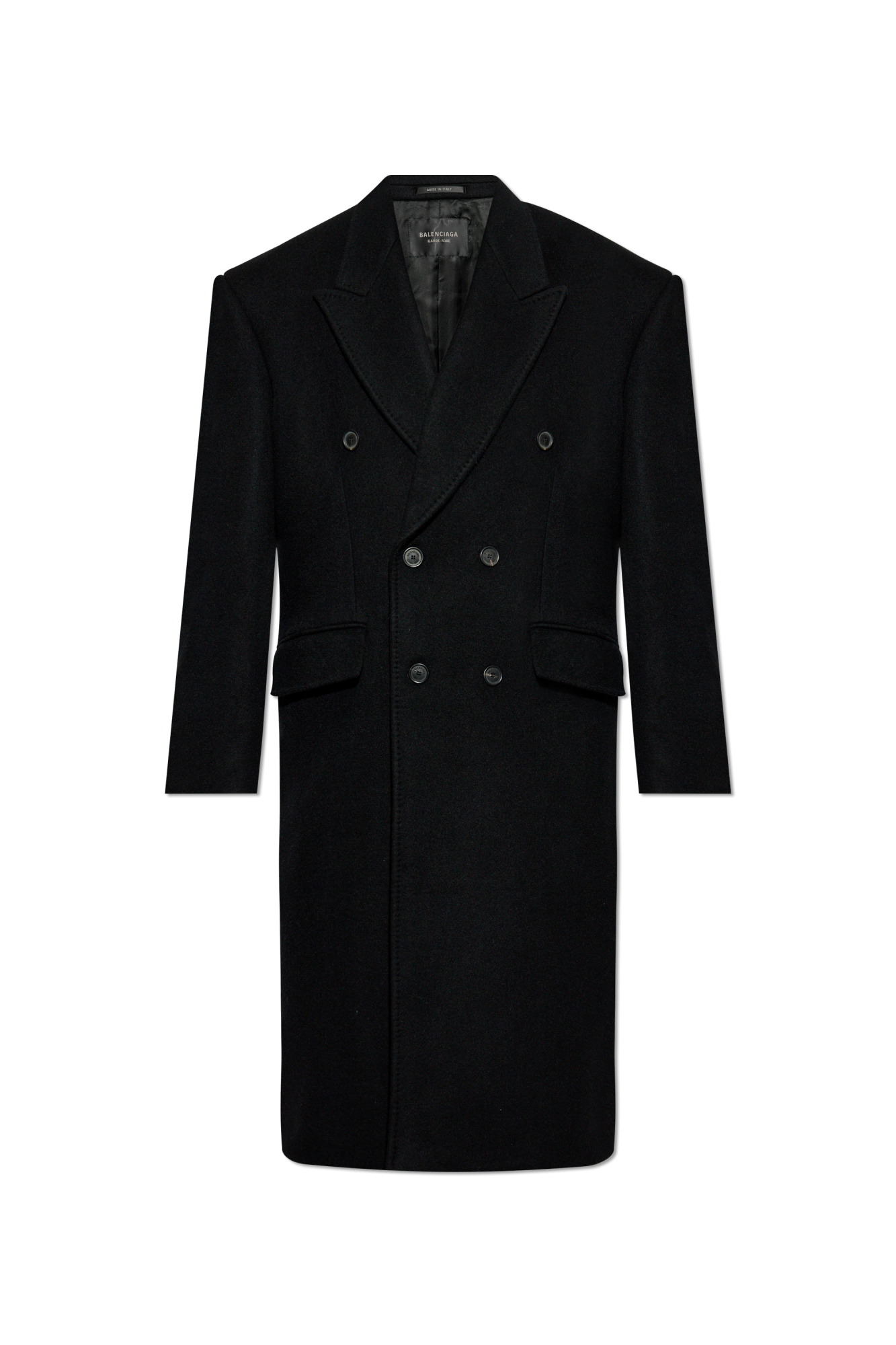 Balenciaga Double-breasted cashmere coat