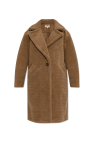 Michael Michael Kors BROWN Faux Fur Coat