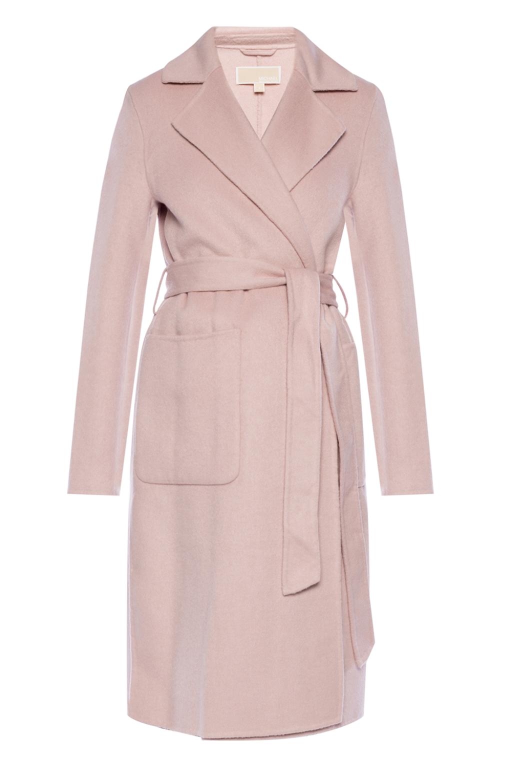 michael kors belted coat