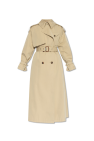 Alexander McQueen GREEN Double-breasted trench coat