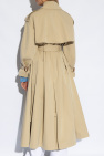 Alexander McQueen GREEN Double-breasted trench coat