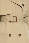 Alexander McQueen GREEN Double-breasted trench coat