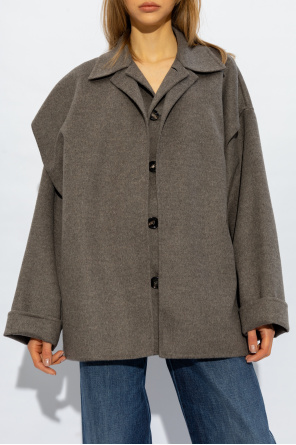 Bottega Veneta Short wool coat