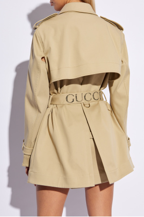 Gucci Krótki bawełniany płaszcz