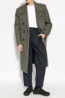 Bottega Veneta GREY Houndstooth Pattern Coat