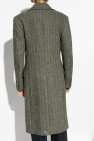 Bottega Veneta GREY Houndstooth Pattern Coat