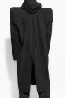 Balenciaga BLACK Hooded Coat