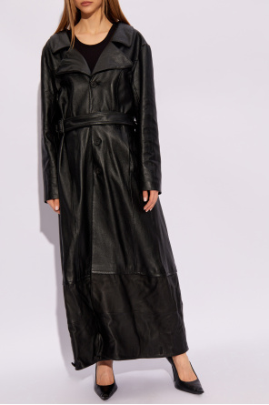 Balenciaga Leather coat