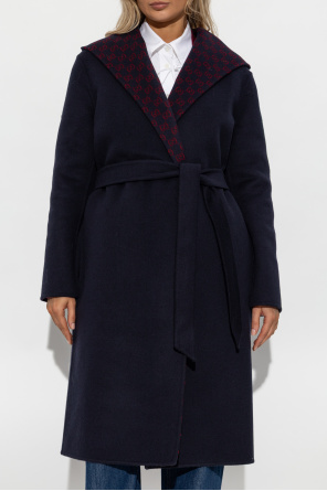 Gucci Abrigo de lana con capucha