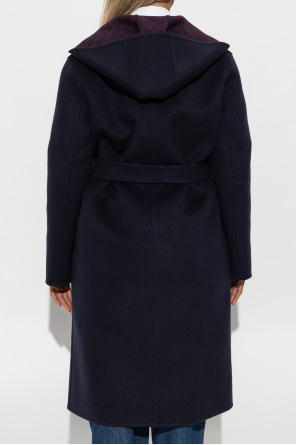 Gucci Abrigo de lana con capucha