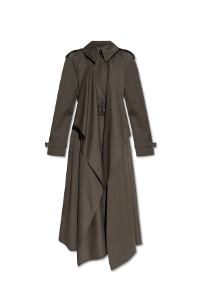 Trench coat with epaulettes od Alexander McQueen