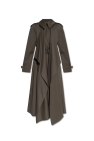 Alexander McQueen Trench coat with epaulettes