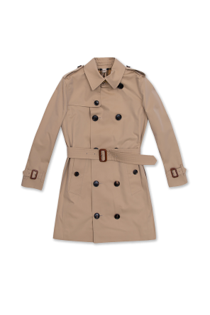 Double-breasted trench coat