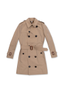 Burberry Kids beige Double-breasted trench coat