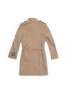 Burberry Kids beige Double-breasted trench coat