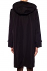 Burberry Long jacket with detachable hood