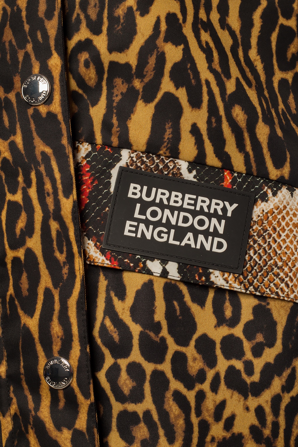 Leopard-printed jacket Burberry - Vitkac Italy