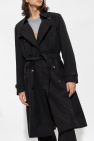 Burberry BLACK ‘Kensington’ long trench coat