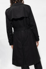 Burberry BLACK ‘Kensington’ long trench coat